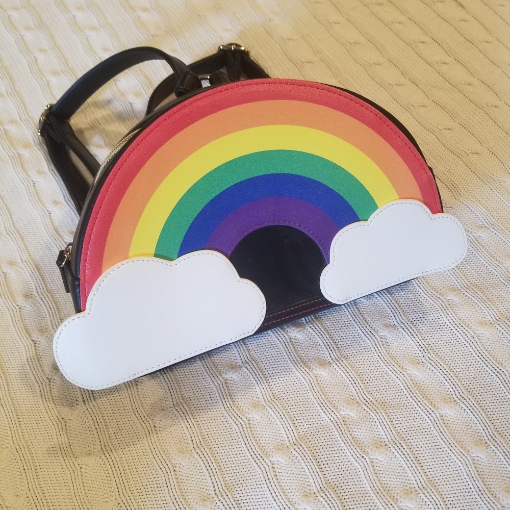 Rainbow Backpack - Leather Texture - Picture 2 of 4